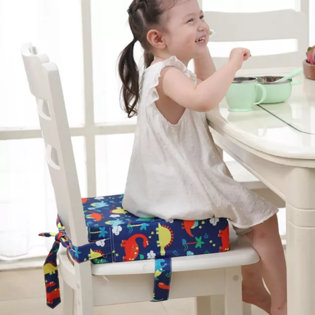 Kinder Baby Sitzerhöhung Verstellbar Tragbar Kindersitze Stuhlkissen Boost Pad 2