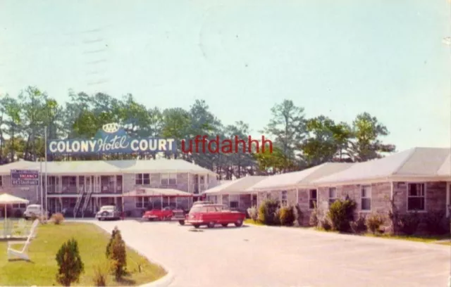 COLONY HOTEL COURTS, COLUMBUS, GA. and LOUISVILLE, KY. NASHVILLE, TN 1955