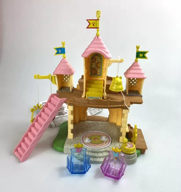 Hamtaro Ham Ham Castle Doll House Playset Near Complete w/ Accessories