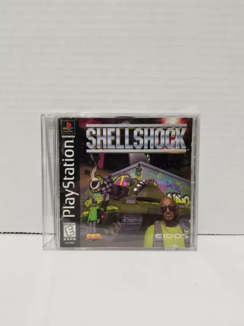 Shellshock PS1 Playstation 1 Eidos Shell SHOCK Game