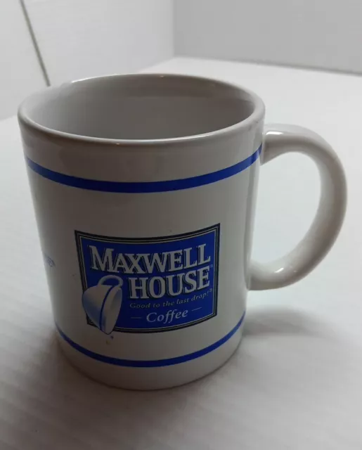 Maxwell House Coffee Mug Cup  Good To The Last Drop Kraft Foods Vintage