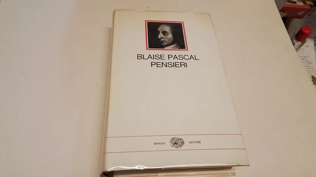 Blaise Pascal PENSIERI Einaudi i Millenni 1970, 12g25 Blaise Pascal PENSIERI Einaudi i Millenni 1970, 12g25