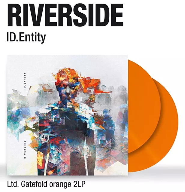 Riverside ID.Entity LTD 180g 2LP Orange Vinyl Gatefold 2023 Inside Out Music