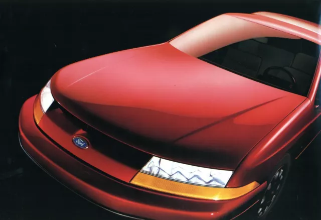 Ford Poster 1988 Ghia Vignale TSX 6 Concept Car Format 52 x 34,5 cm WIE NEU