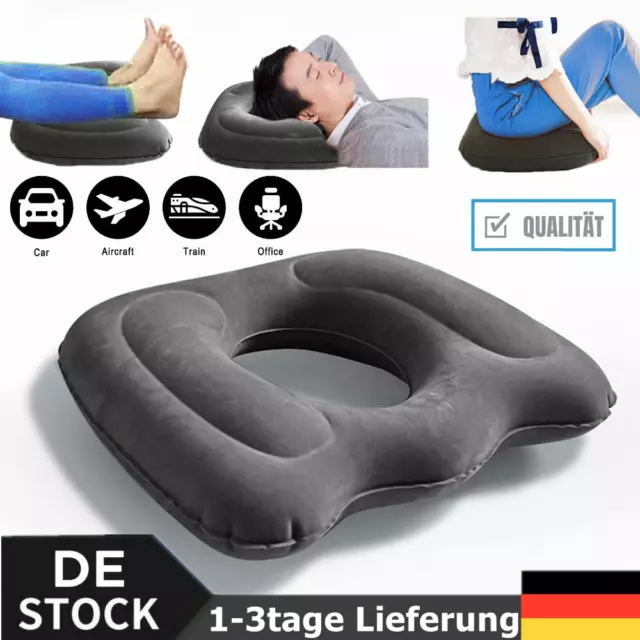 Comfort Orthopädischer Sitzring Hämorrhoiden Sitzkissen Anti-Dekubitus Kissen DE