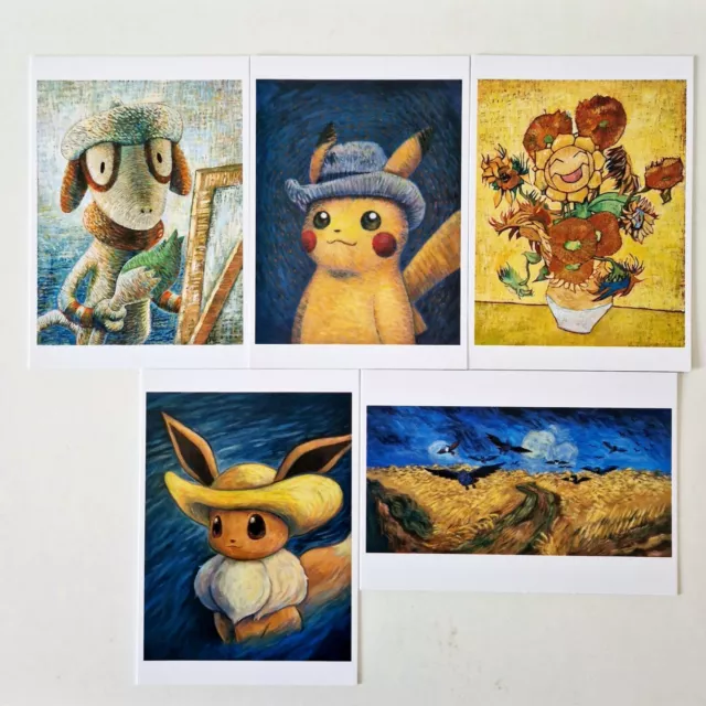 Pokemon x Van Gogh Museum Eevee Art Inspired By Van Gogh Christmas Tree  Decorations Ornament - Mugteeco