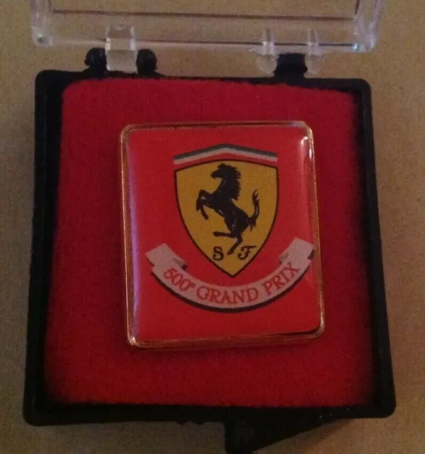 PINS FERRARI F.1 commemorativo 500 Gran Premi