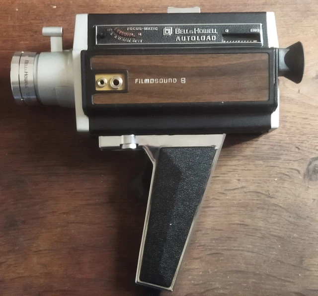 Caméra Super 8 Bell & Howell Japon 309 – Avec Boîtier Et Notice D'utilisation