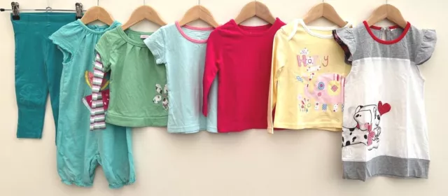 Baby Girls Bundle Of Clothing Age 12-18 Months M&S F&F George
