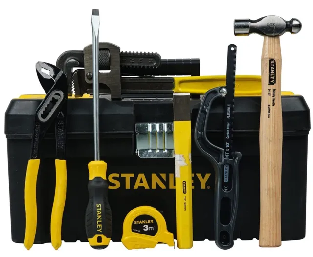 STANLEY PLUMBER-KIT Kit tout-en-un pour maison et professionnel (8 pièces)...