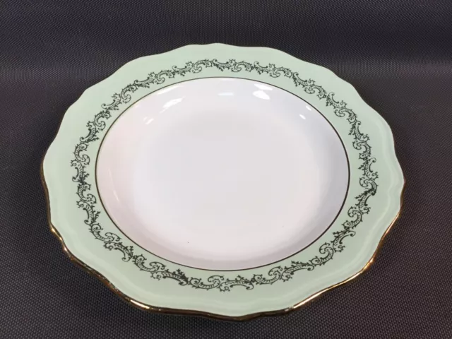 Lot 6 assiettes à soupe l’amandinoise céramique de St Amand vintage old plates 2