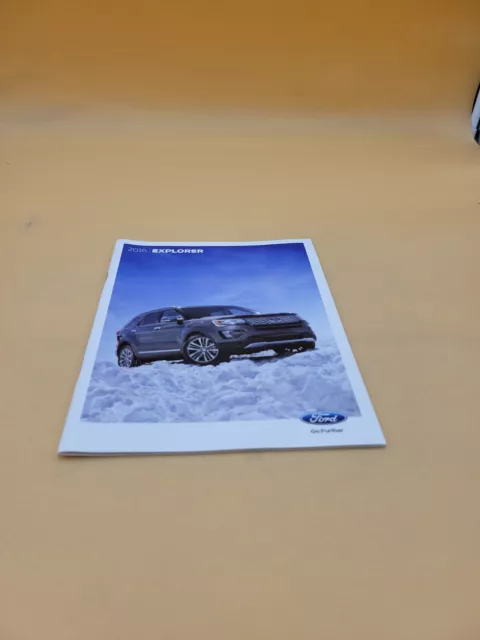 2016 Ford Explorer Dealer Showroom Sales Brochure Catalog Booklet Original