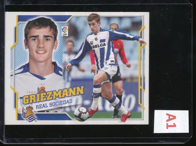 12 Antoine Griezmann # Rookie # Real Sociedad Stickers Panini Liga 2010-2011 A1