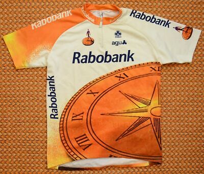 VINTAGE CICLISMO Colnago Agu Rabobank Jersey Taglia 4 NLV 