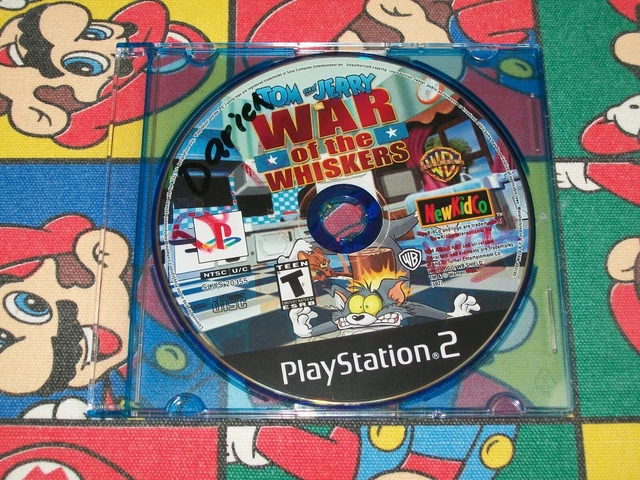 Tom and Jerry in War of the Whiskers (Sony PlayStation 2) PS2 Disc Only Game