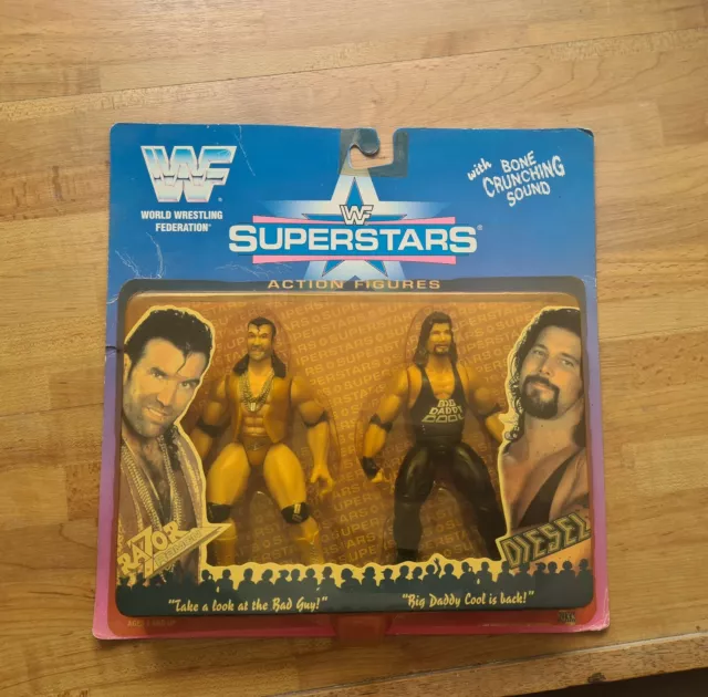 WWE Razor Ramon & Diesel MOC The Outsiders Figures WWF Scott Hall Kevin Nash