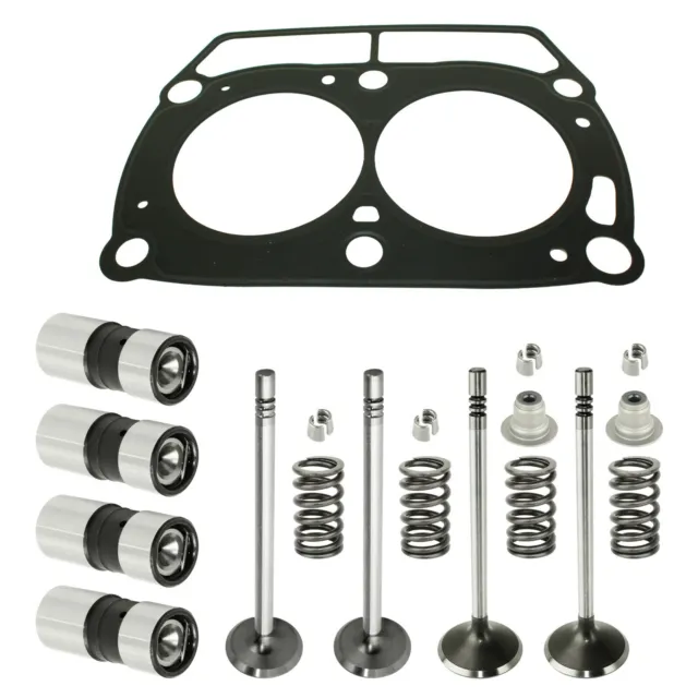 Cylinder Intake Exhaust Valve Gasket Kit for Polaris RZR S 800 EFI 2009 2010