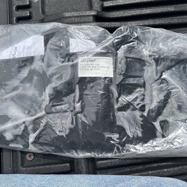 Stryker Power Pro Base Storage Net. Part number 6500-001-126