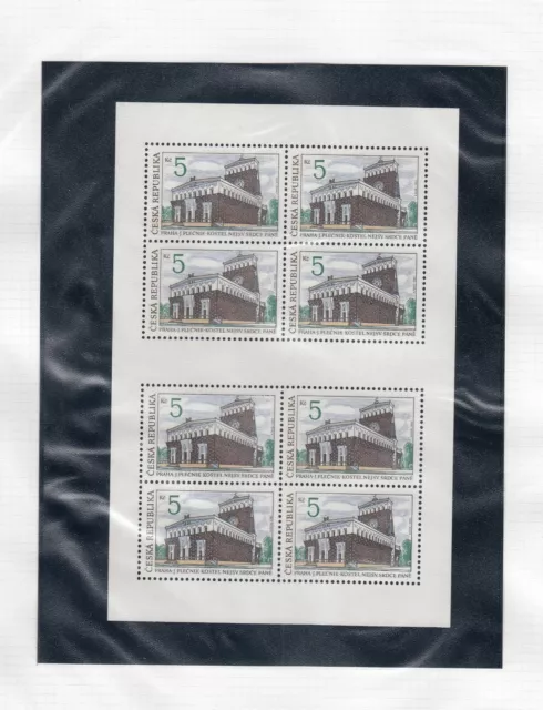 Tschechische Republik 1993 - Kleinbogen postfrisch - Schönheiten der Heimat - Mi