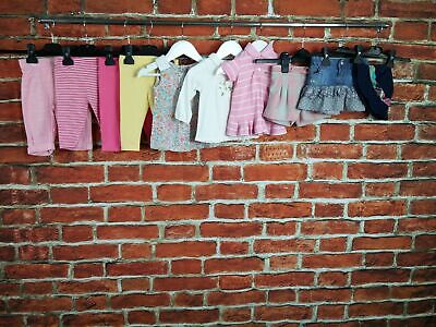 Baby Girls Bundle Age 3-6 Months T. Hilfiger R. Lauren Etc Tops Bottoms Hat 68Cm