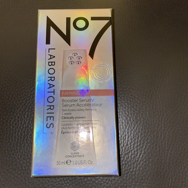 No7 Laboratories Firming Booster Serum - 1oz New Sealed Box Clinically Proven