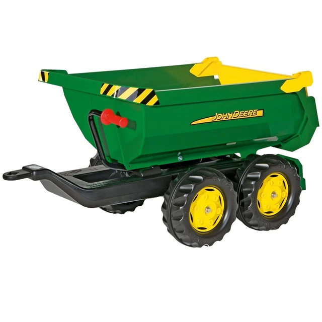 Rolly Toys Rollytrailer Volquete Remolque Halfpipe John Deere