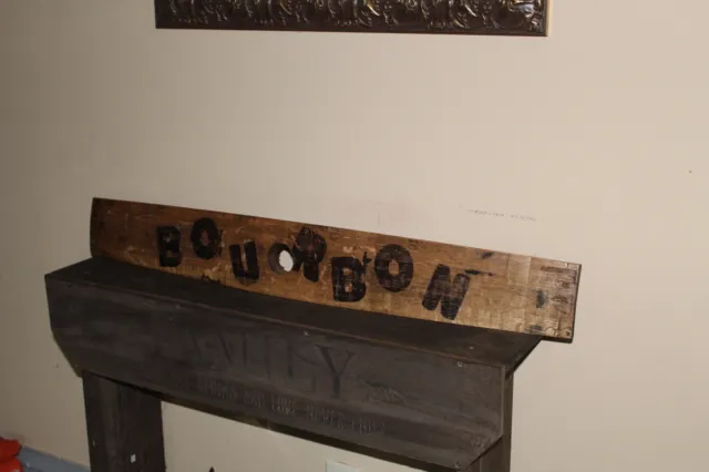 kentucky bourbon Stave Decoration