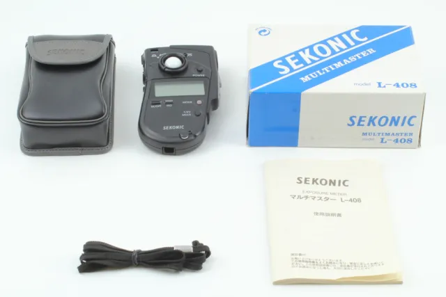 [Top MINT in Box] SEKONIC L-408 Multi Master Light Exposure Meter from JAPAN
