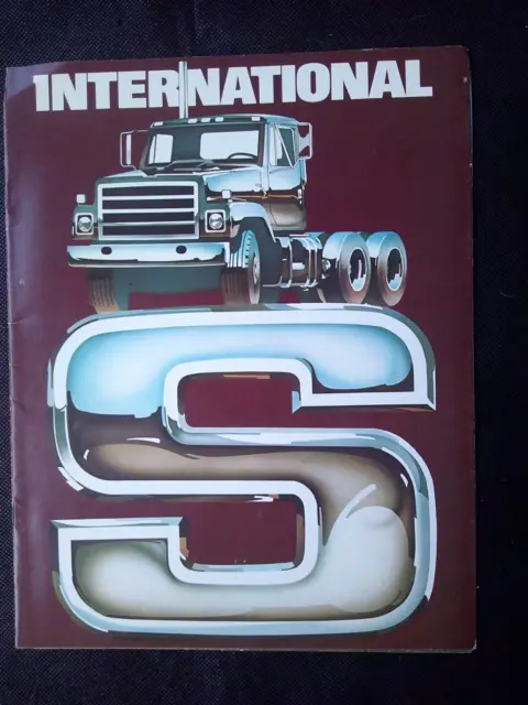 1970's International Harvester S-Series  Truck  Dealer  Sales Brochure 12 pg