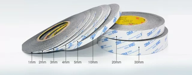 3M 9448A EXTREMLY STRONG DOUBLE SIDED TAPE, 1~10MM x 50M, FOR MOBILE AND CRAFT