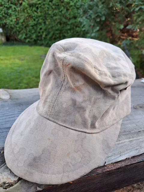 Feldmütze M43 Eichentarn Tarnmütze Wehrmacht Spezial Elektriker Mütze Weltkrieg