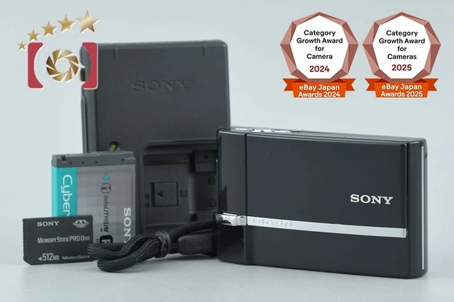 SONY CYBER-SHOT DSC-T30 Black 7.2 MP Digital Camera [Japanese