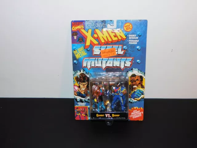 X-Men Steel Mutants Gambit Vs Bishop Toy Biz 1994