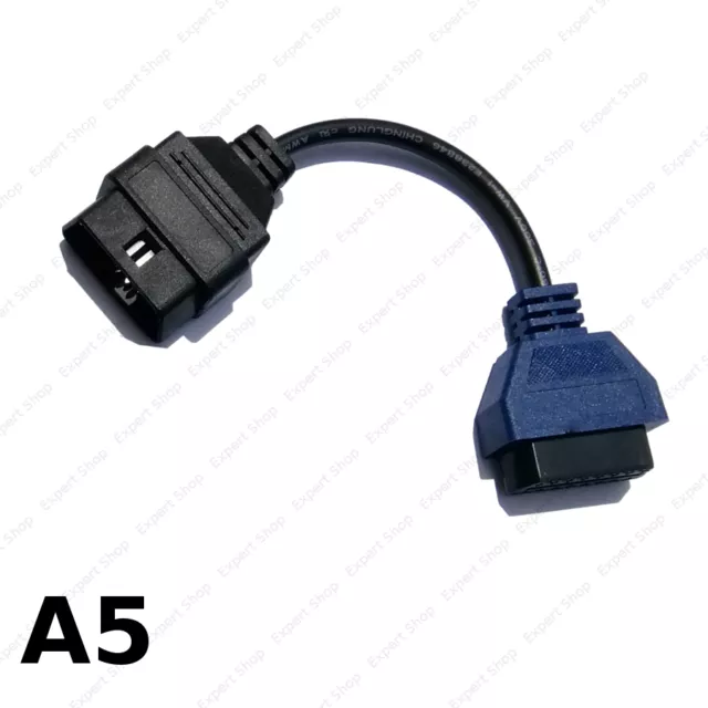 Adattatore Blu A5 Adaptor Per Software Fiat Scanner Mes