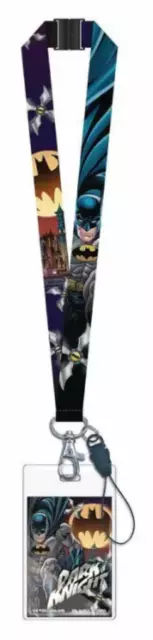 *NEW* DC Comics: Batman Dark Knight Lanyard with ID Holder