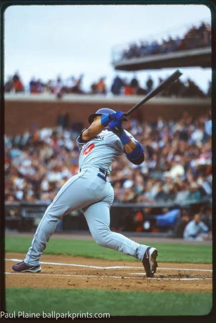 Original Color 35MM Slide Gary Sheffield Dodgers