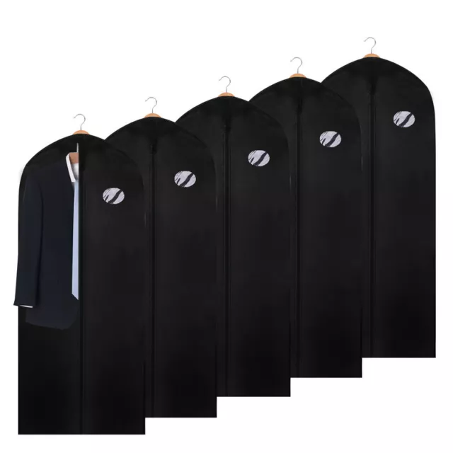 1-10x Kleidersack Schutzhülle Kleiderhülle Kleiderschutz Deluxe