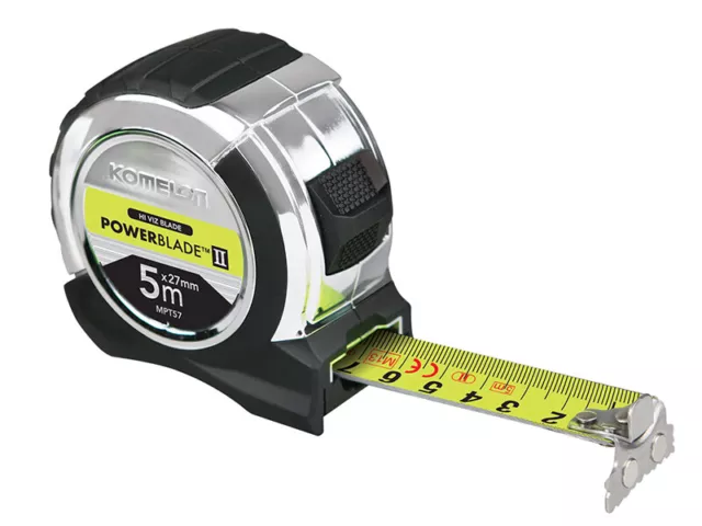 Komelon PowerBlade™ II Pocket Tape 5m (Width 27mm) (Metric only) KOMMPT516M