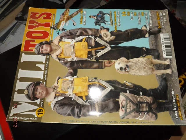 Revue Militoys N°2 Occasion - Thème Militaire Avec P-40, Sherman, Figurines 1/6, Etc. (état BEG)
