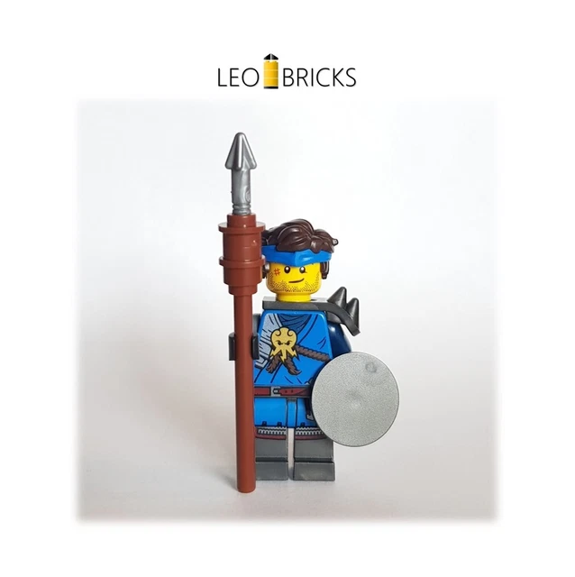 LEGO® KINGDOMS PLANKLER / Peltast with Throwing Spear MOC Fits 10305