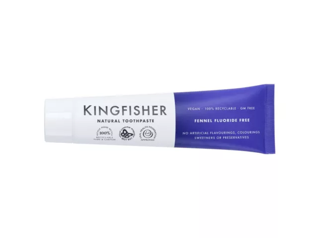 Kingfisher Toothpaste - Fennel (Fluoride Free) 100ml