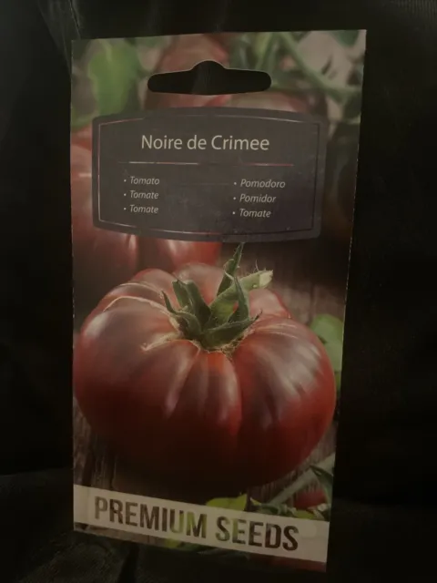 Sachet Fermé  Tomate Noire De Crimée Environ 40 Graines Véritable