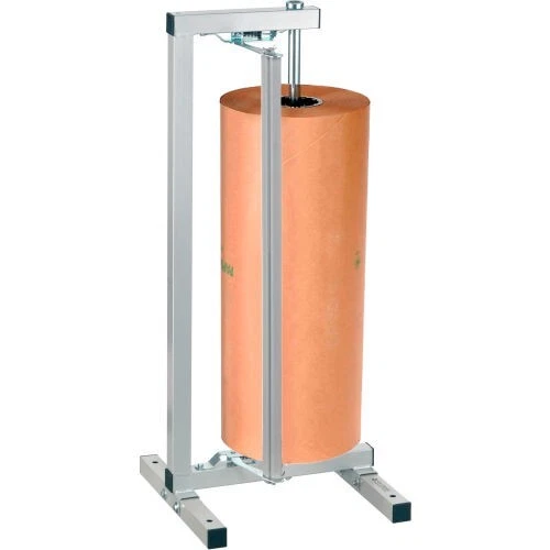 NEW! Vertical Paper Dispenser w/Cutter, 27"W x 9" Dia. Roll Size!!