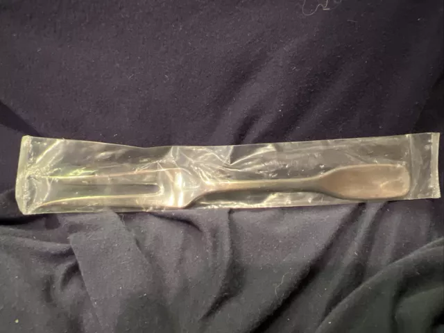 Hans Hansen 5 3/4” “Susanne” Pattern Sterling Silver Cocktail Fork NOS Org Pack