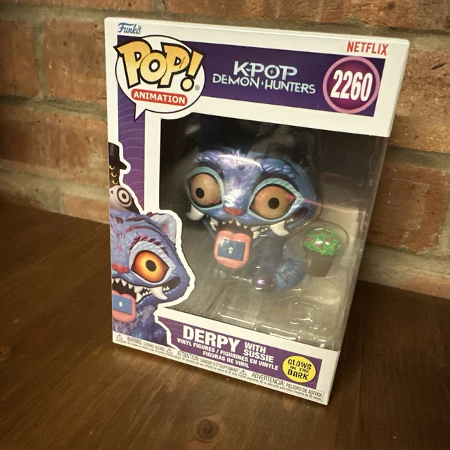 FUNKO POP KPOP Demon Hunters Tiger DERPY Bird Glow Vinyl