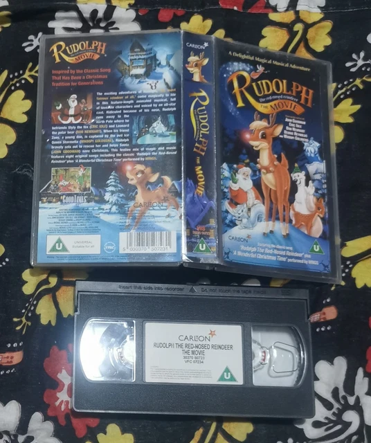 RUDOLPH THE RED Nosed Reindeer The Movie VHS Christmas Family Video ...