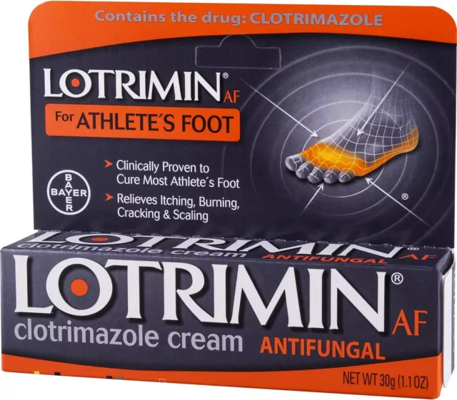 Lotrimin Antifungal Treatment Cream 1% 30g Cures Most Jock Itch SYD stock