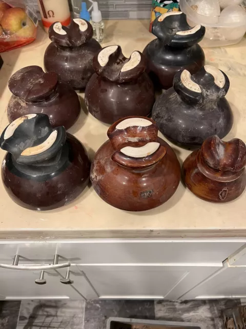 ceramic porcelain insulators vintage
