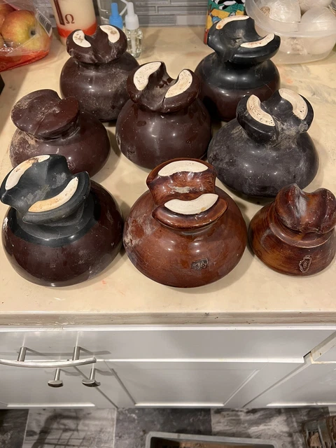 ceramic porcelain insulators vintage