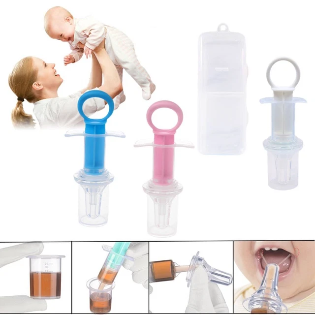 Needle Baby Medicine Dropper Dispenser Infant Nipple Syringe Pacifier Feeder